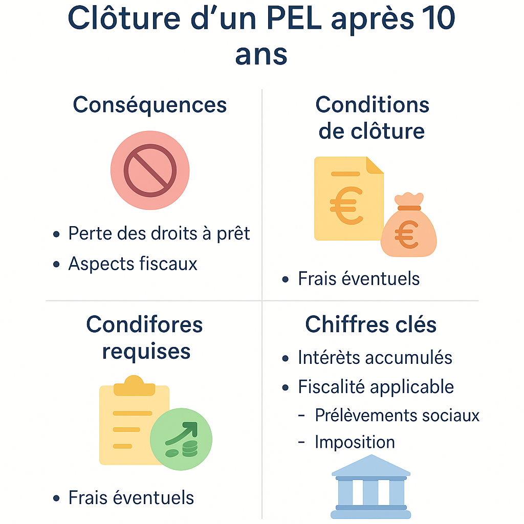 Clôturer votre PEL : quelles conséquences ?